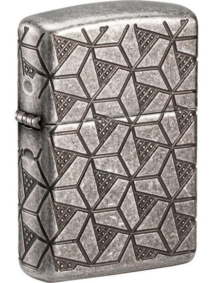 Zippo Geometric Pattern Design