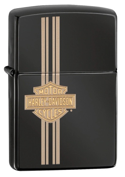 Zippo Harley-Davidson Barshield and Stripe 2