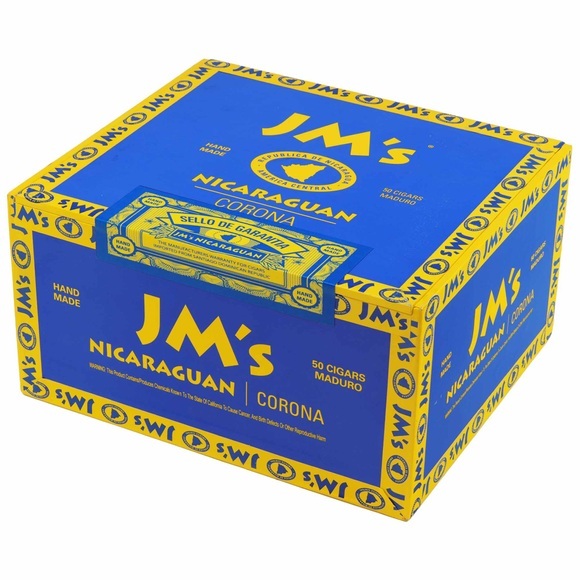 JM's Nicaragua Maduro Corona (Verpackungseinheit: 50er Kiste)