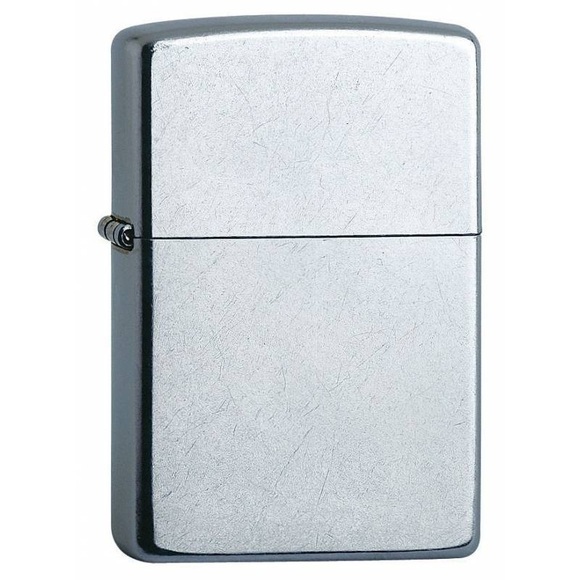 Zippo Street Chrome Satin Finished