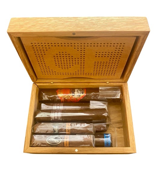 Casa Fumar Humidor S Eiche Carbon