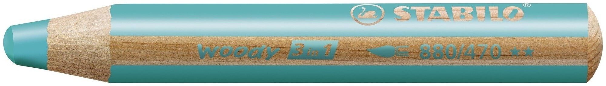 STABILO Malstift woody 3 in türkis