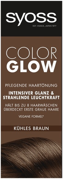 Syoss Color Glow Pflegende Haartönung Kühles Braun