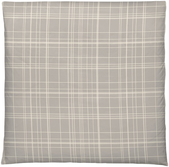 IH NEXT Duvet Satin Karo sand 200x210