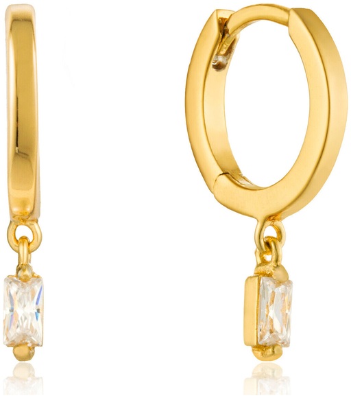 ANIA HAIE Ohrringe Damen Gold 18mm