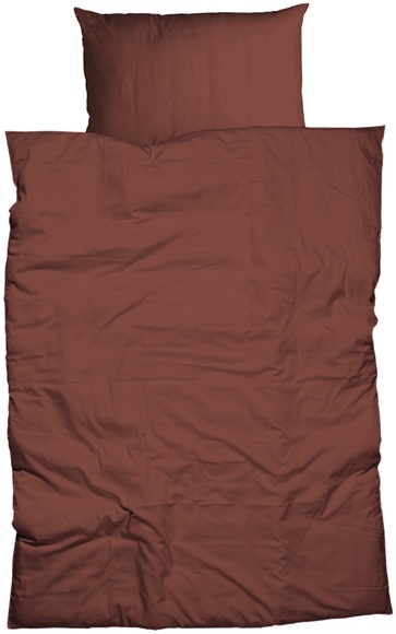 IH Duvet GOTS Satin Paspel 200x210 rot