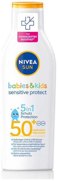 Nivea Babies & Kids Sensitive Protect Lotion LSF 50+ (200 ml)