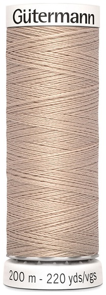 Gütermann Nähfaden Allesnäher 200 m hellbeige 0121