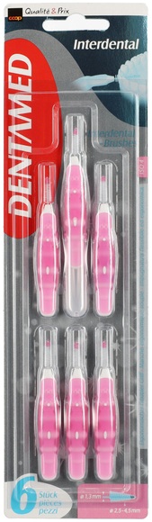 Dentamed InterdentalBrushes 2.5-4.5mm