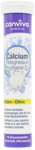 conviva Calcium,Magnesium&VitaminD 15ST