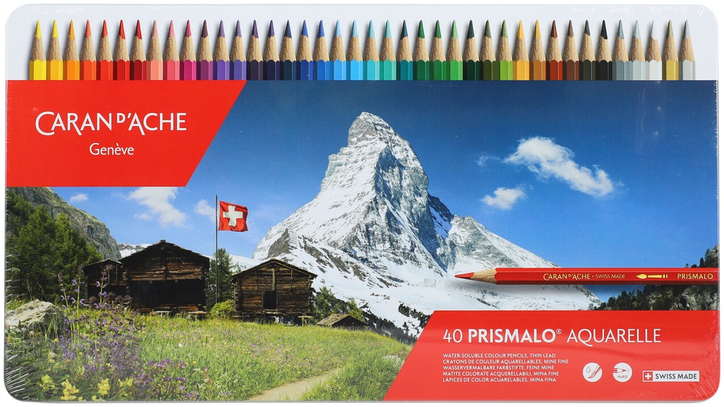 Caran d'Ache Prismalo Farbstifte Sort. 40 Stk-FSC