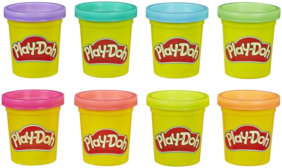 Play-Doh 8-er Pack, assortiert