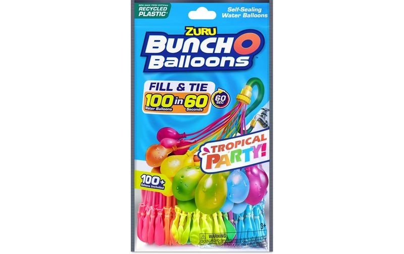 Bunch o Balloons 3 Pack Tropical Party