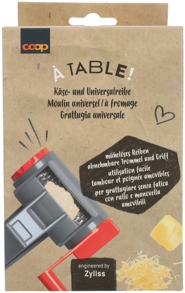 À Table! Käse- und Universalreibe