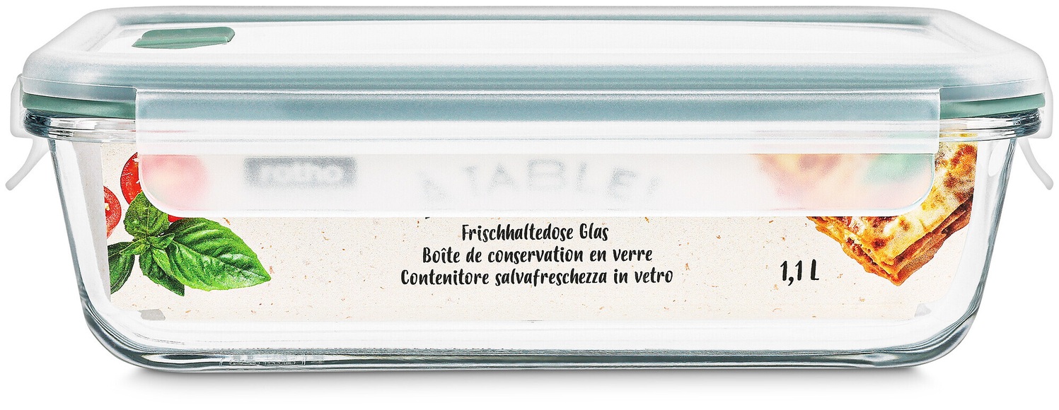 À Table! Frischhaltedose Glas 1.1l