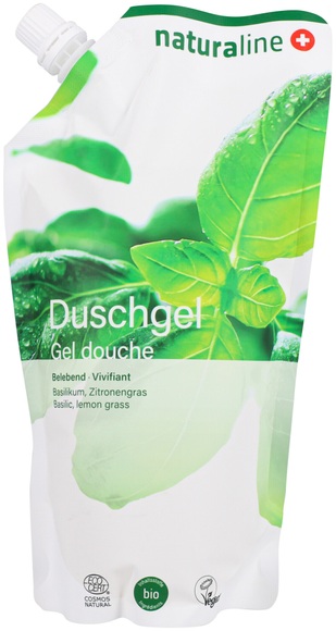 Naturaline Cosmetics Naturaline Duschgel Basilikum & Zitronengras Refill