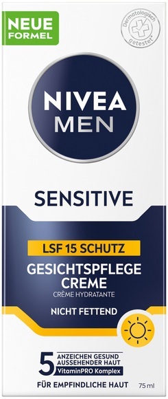 Nivea Sensitive Gesichtspflege Creme LSF 15 (75 ml)