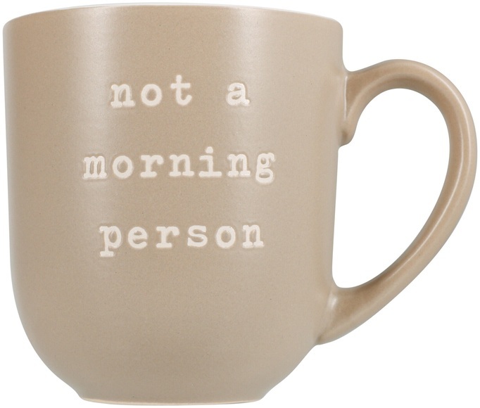 Mug morning beige 370ml