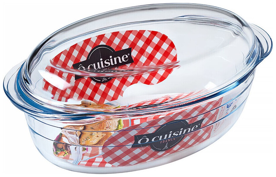 Ôcuisine Bräter mit Deckel 4 L, 33x20x13cm