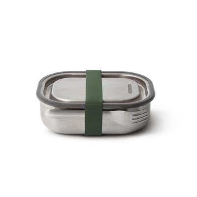 Stainless Steel Sandwich Box Large - olive