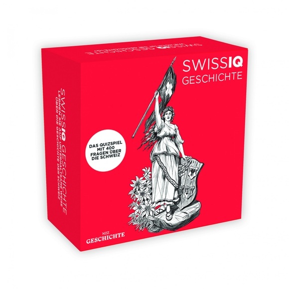 Helvetiq - Spiel Helvetia - Papier - rot - 7/15/15 cm