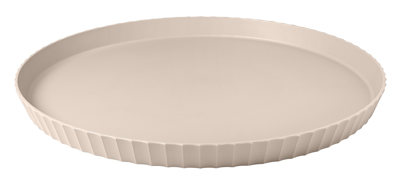 Tablett 40cm grau