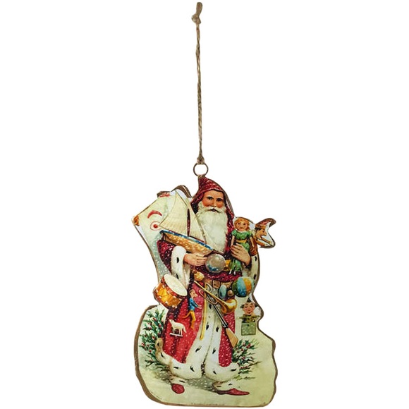 Anhänger Santa mit Geschenke