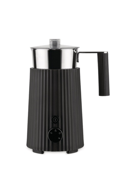 Plissé Milchschäumer schwarz