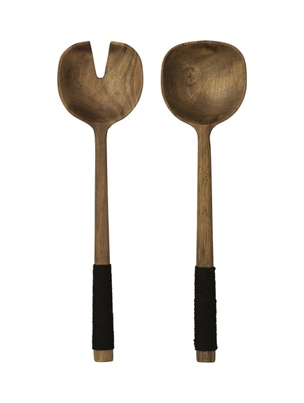 ASA Selection - Salatbesteck WOOD - braun - Holz - 8.2/31.2/5.4 cm
