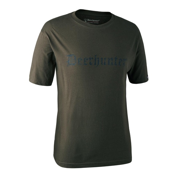 Deerhunter Logo T-Shirt - dunkelgrün
