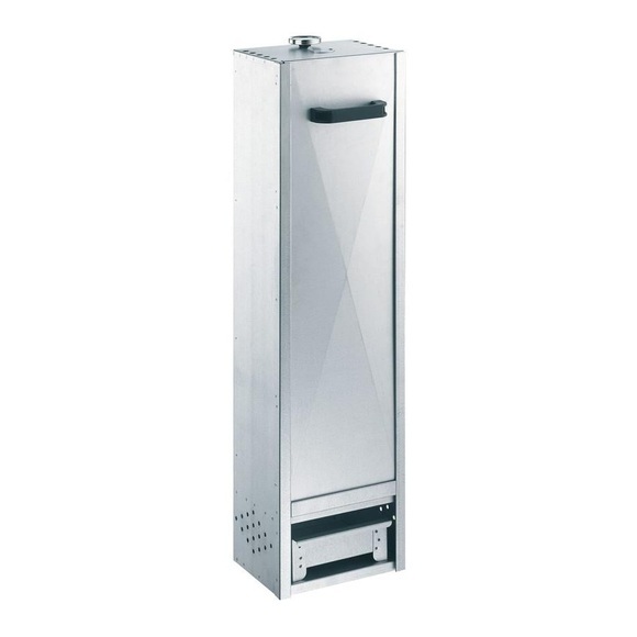 Peetz Räucherofen mit Schieber 340 - aluminiertes Stahlblech