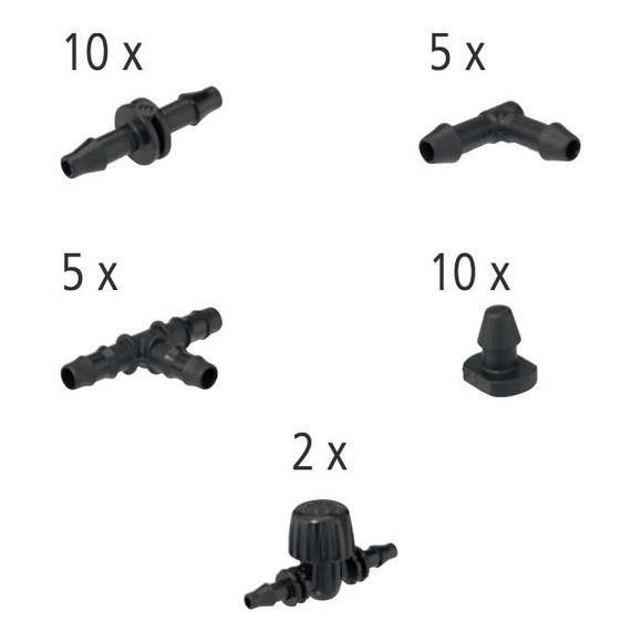 Geka Set Rohrverbinder