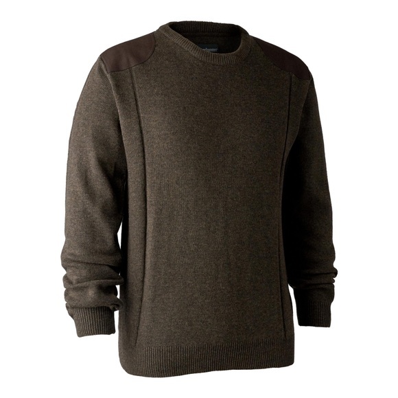 Deerhunter Sheffield Pullover mit Rundhals - Dark Elm