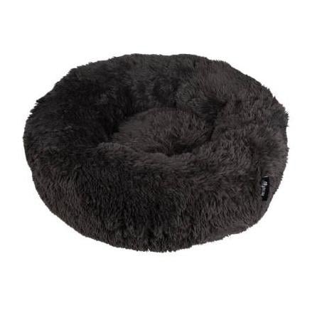Warmako Hundebett District70 Flaum Donut - dunkelgrau
