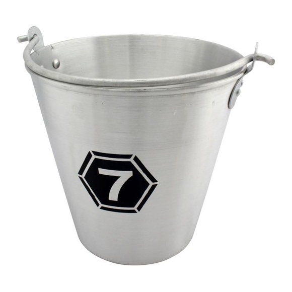 Mainer Aluminiumeimer - Silber -