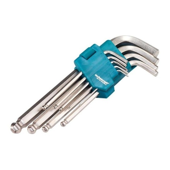 Technocraft - Inbusschl.-Satz, 9tlg, 1.5 - 10 mm
