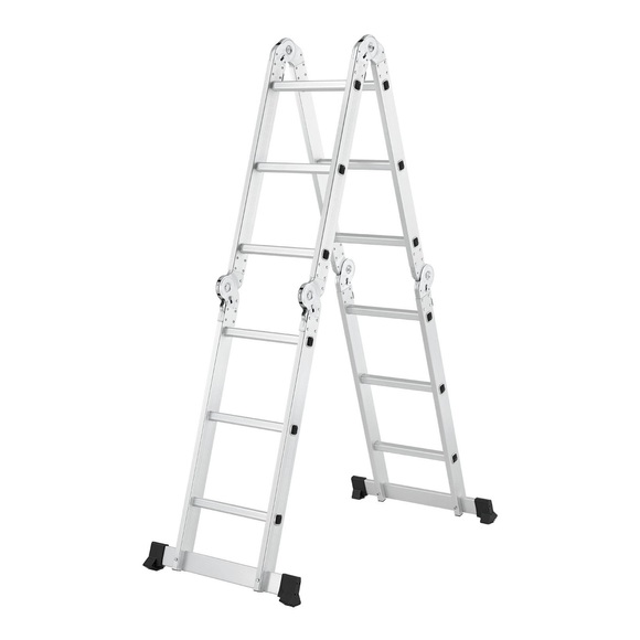 Hauptner Multifunktionsleiter aus Aluminium 3,6 Meter