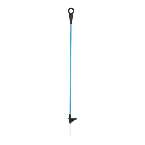 AKO Pigtail-Fiberglaspfahl - 10 Stück - Blau -
