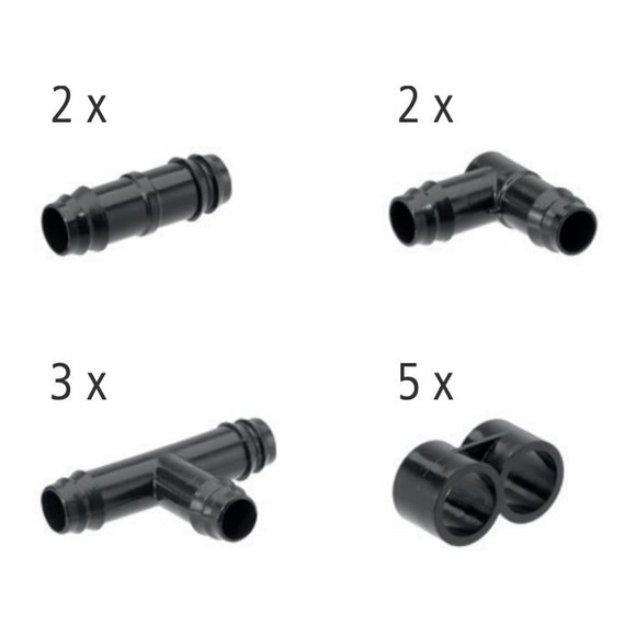 Geka Set Rohrverbinder
