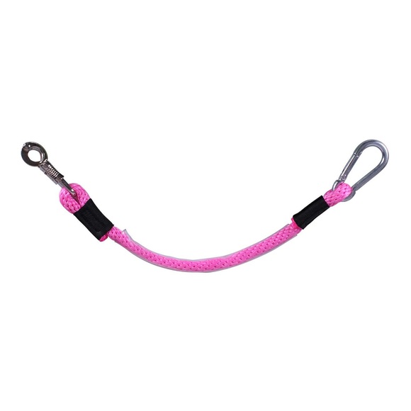 QHP Anhänger Anbindestrick - pink