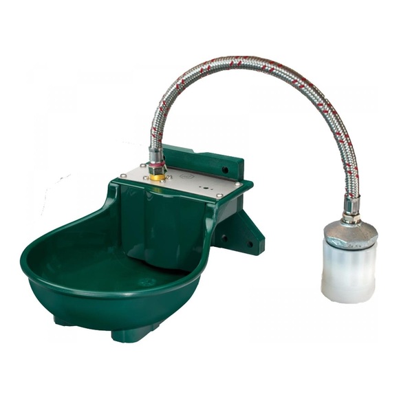 Lister SB 112 WN Kunststofftränkebecken mit Schwimmerventil - Grün -