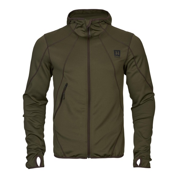 Härkila Deer Stalker Fleece Kapuzenjacke - Willow Green -