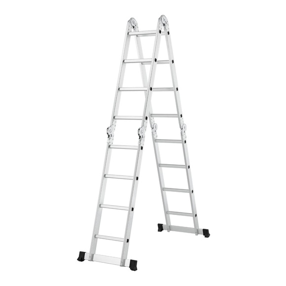 Hauptner Multifunktionsleiter aus Aluminium 4,7 Meter