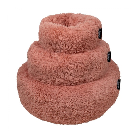 Warmako Hundebett District70 Flaum Donut - pink