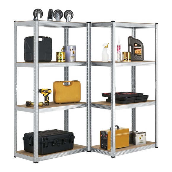 Hauptner 2er Set Lagerregal 160 x 80 x 40 cm