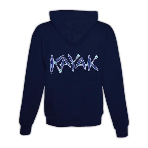 JoyLine Hoodie mit Zipper Kayak Unisex - Dunkelblau -