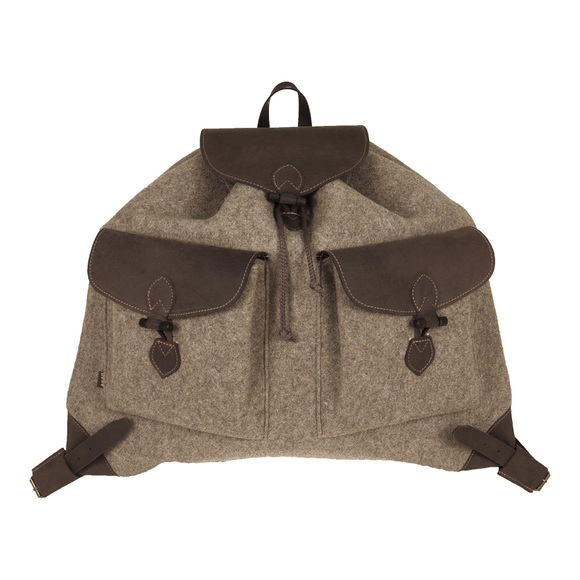 AKAH Jagdrucksack Wollfilz - Braun -