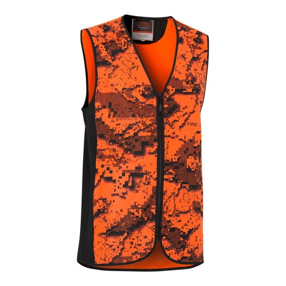 Swedteam Ridge Hi-Viz Hunting Weste - Desolve Fire -