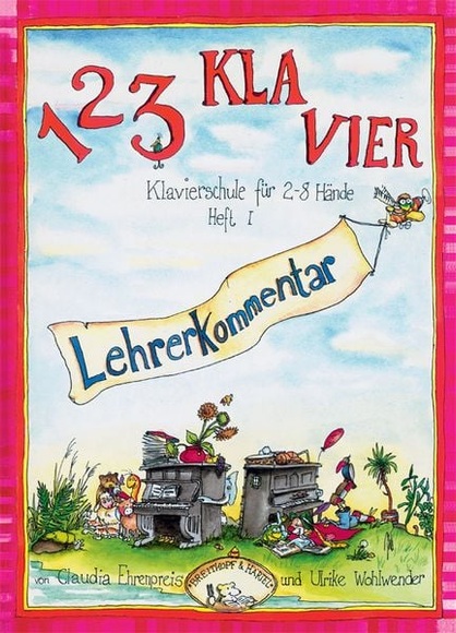1 2 3 Klavier, Lehrerkommentar. H.1