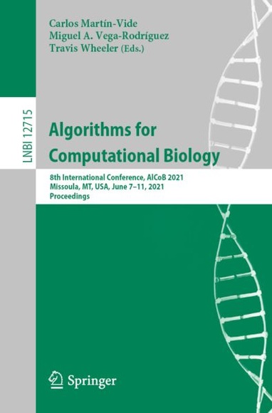 Algorithms for Computational Biology: 8th International Conference, AlCoB 2021, Missoula, MT, USA, J